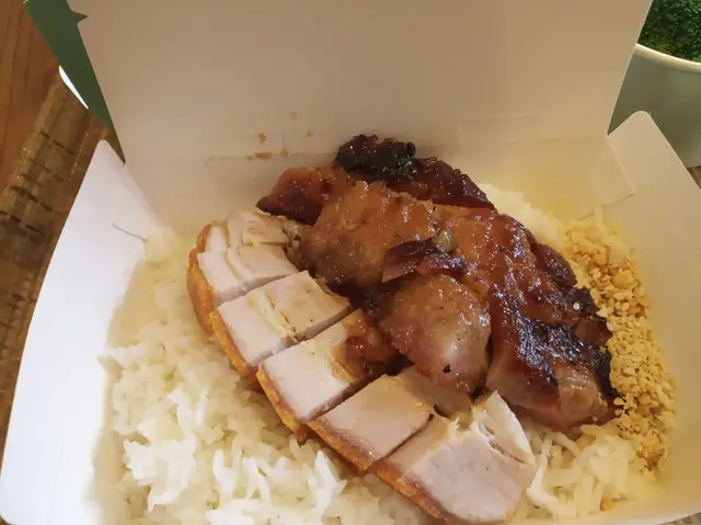 慢煮叉燒拼燒腩仔