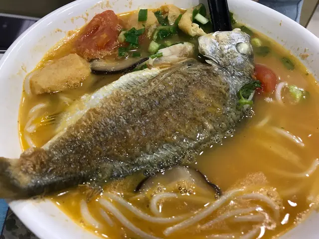 鮮茄勝瓜魚湯米缐