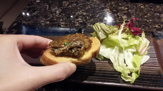 蟹味噌甲羅燒伴法包