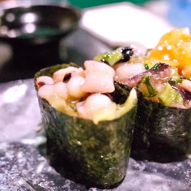 壽司 // 芥辣八爪魚軍艦