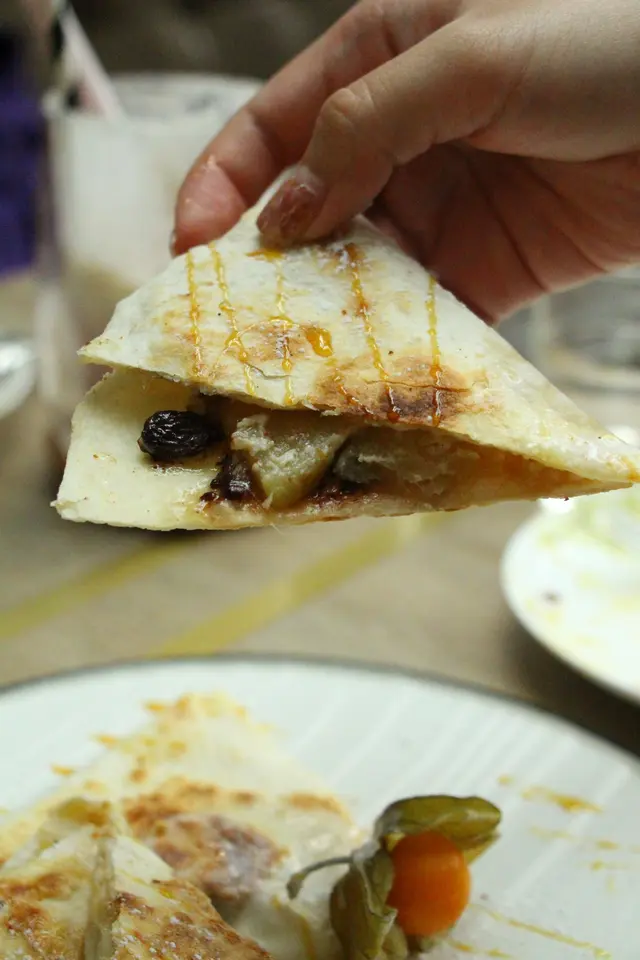 香煎焦糖蘋果夾餅