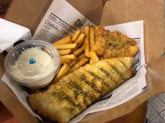Lemon  Pepper  Fish  and  Chips