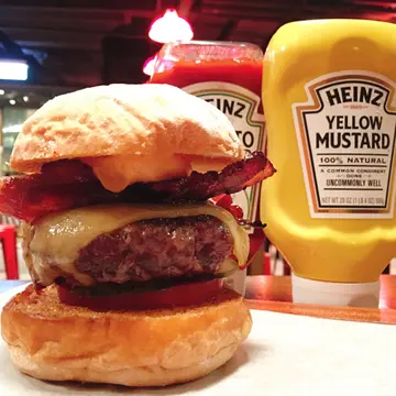 The classic 经典汉堡