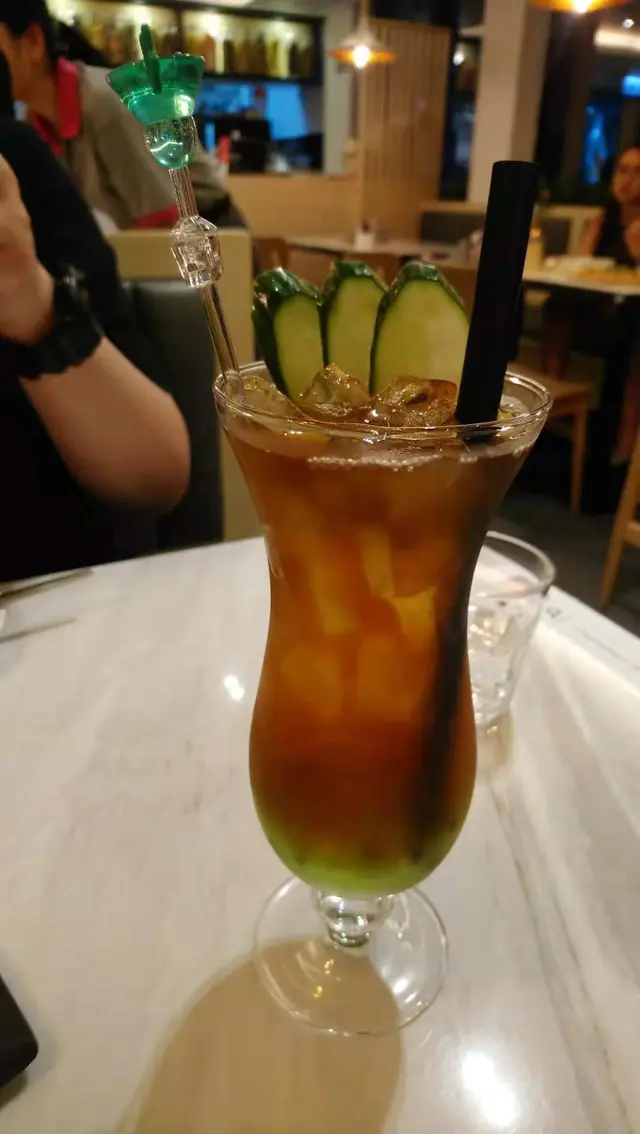 青瓜奇異果冰茶