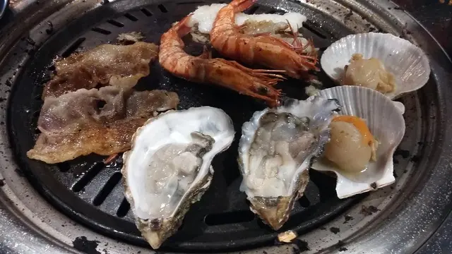 海鮮、肉