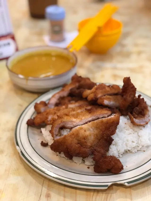 咖喱豬扒飯