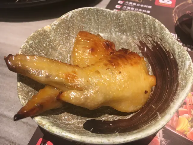 芝士蘑菇釀雞翼