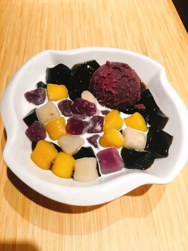 紫氣芋丸仙草凍