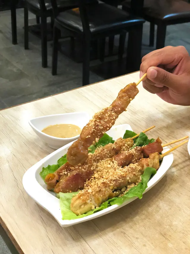 串燒（雞＋豬）