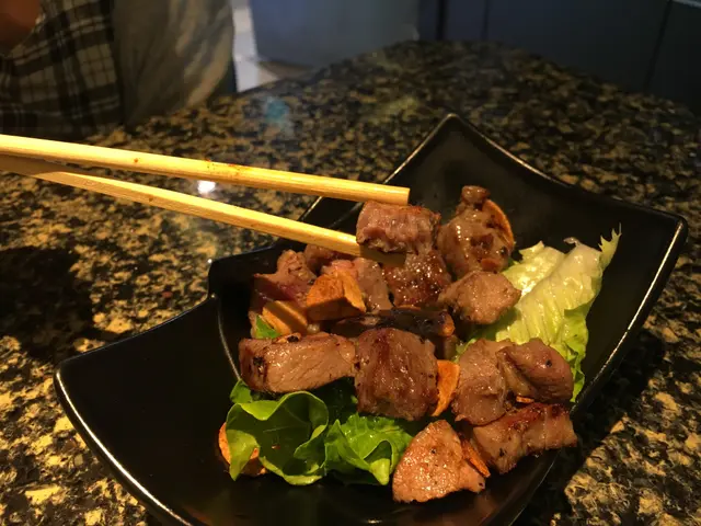 鐵板雪花牛柳粒