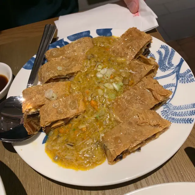 蟹粉扒素鵝