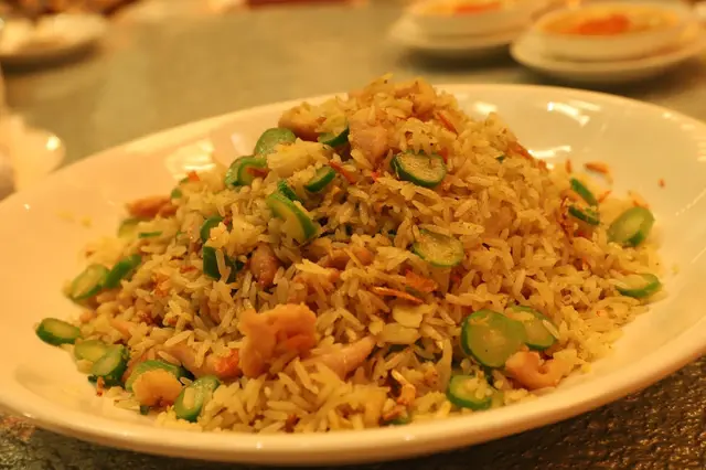 櫻花蝦生炒雞絲飯