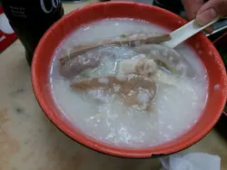 大大碗生滾粥 材料靚
