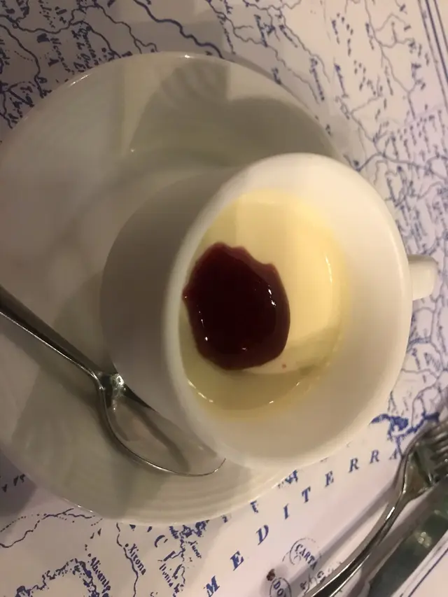 贈送的甜品
