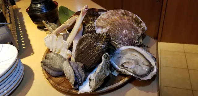 活貝漁獲浜燒盛合