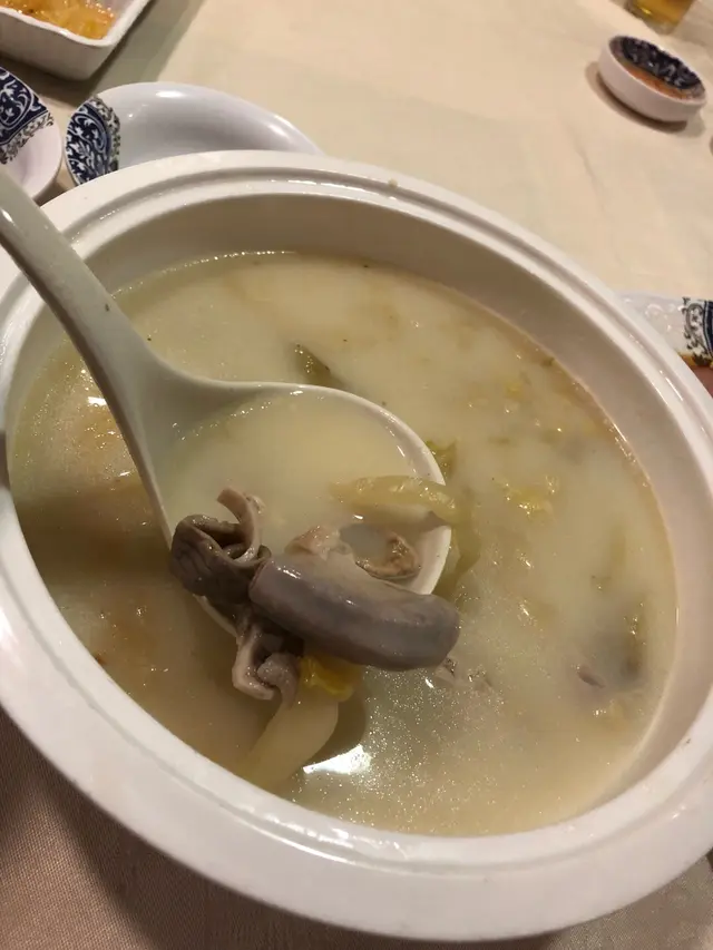 家鄉鹹菜新鮮豬肚湯