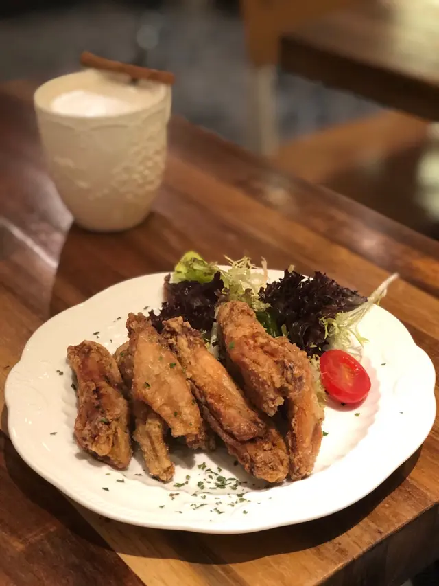 玫瑰蘋果醬單骨雞翼