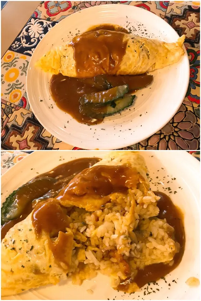 日式㗎喱海鮮蛋包飯