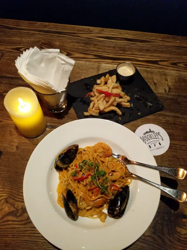 招牌海鮮扁意粉