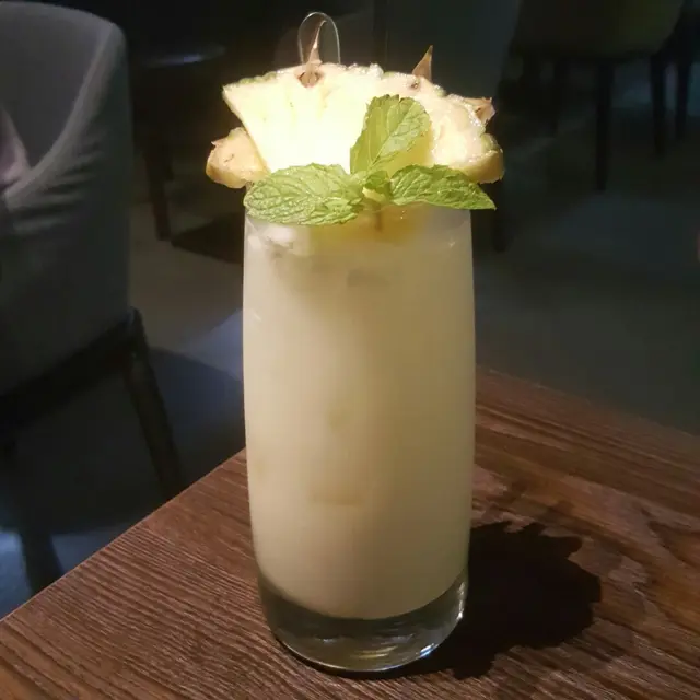 椰子菠蘿薄荷冰