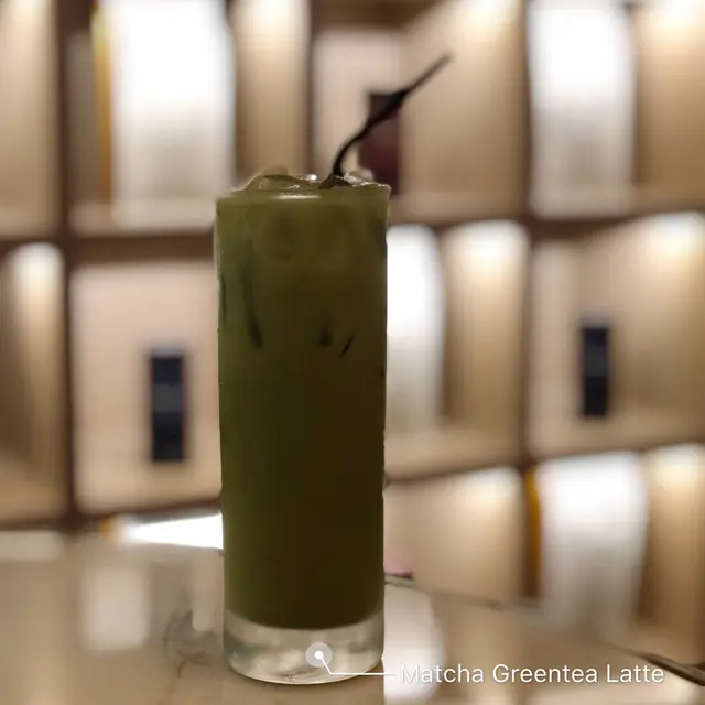 Iced Matcha Greentea Latte