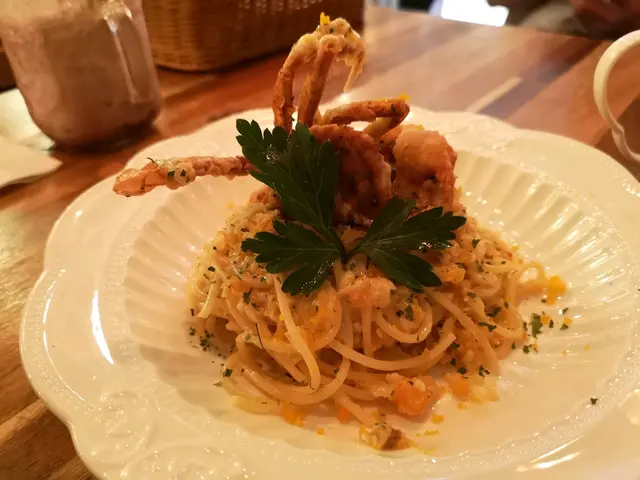 黃金蟹肉軟殻蟹意粉