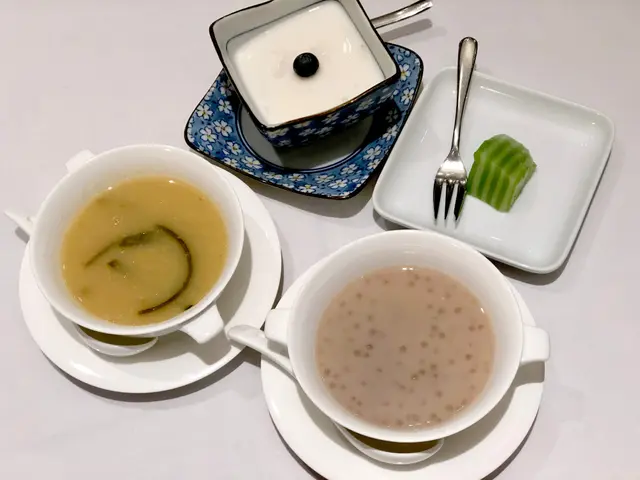 拉椰榚、香芋蓮子、椰青凍和海帶綠豆