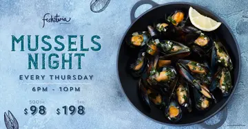 Mussels Night Promotion