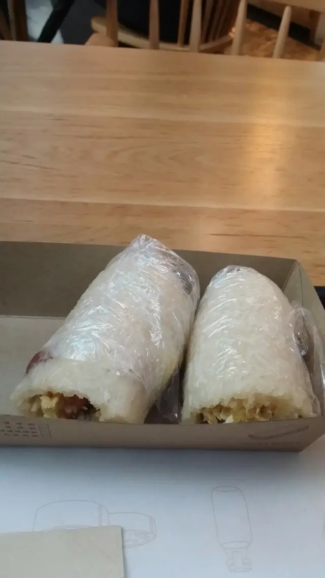 台式香腸蔥花飯團