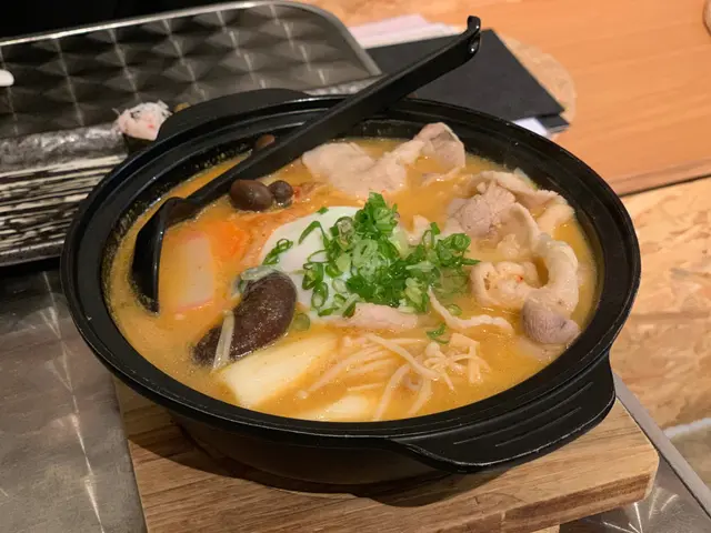 泡菜黑豚肉鍋烏冬