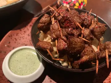 牙签羊肉