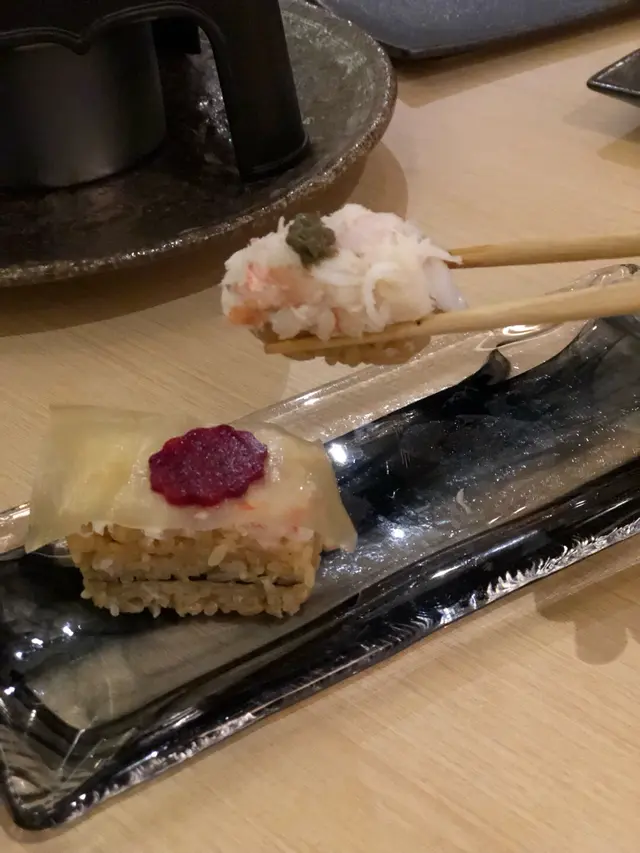 海蟹箱押壽司