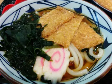 腐皮湯烏冬