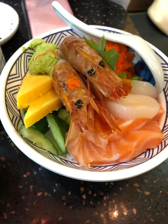 珍寶赤蝦海鮮丼赤蝦