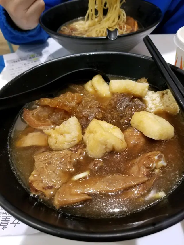 車仔麵其中三款食物