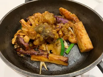 茄子斑头腩煲
