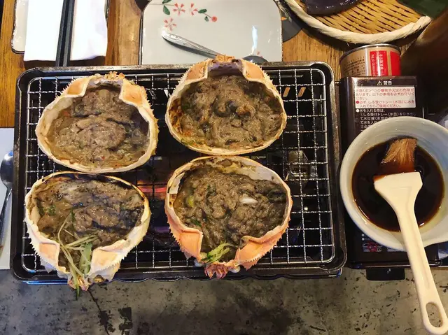 焱丸蟹噌甲羅燒