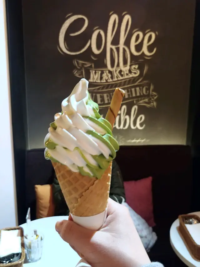 抹茶mix芝士軟雪糕