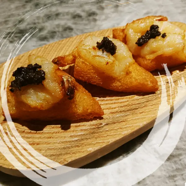 熱辣辣炸出黎，再加埋黑松露，食到停唔到口