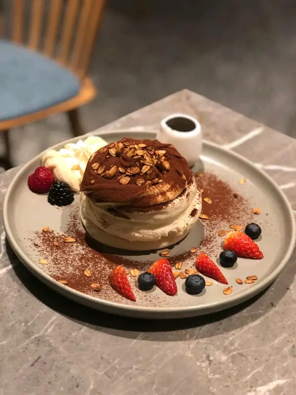 Tiramisu on Pancakes