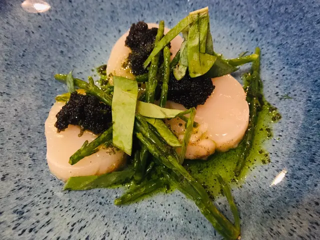 帶子魚子醬蠔的味道