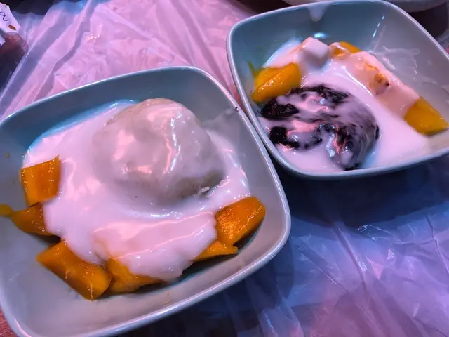 芒果白糯米、芒果黑糯米