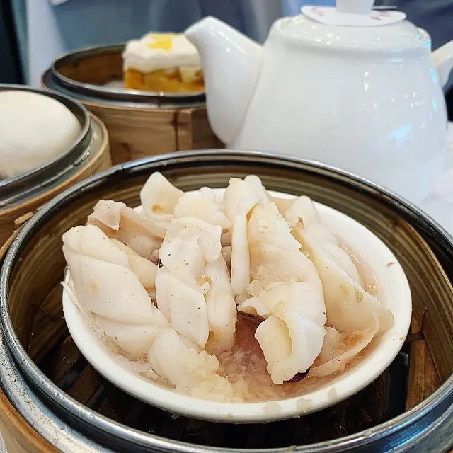 金銀蒜蓉蒸鮮魷