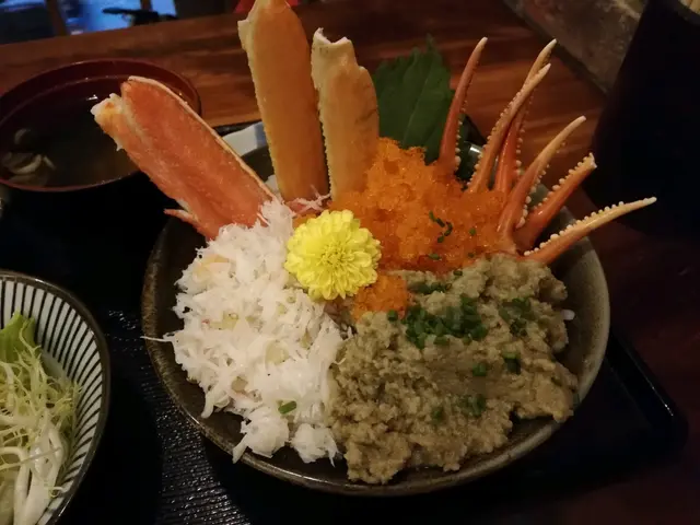 北海蟹丼