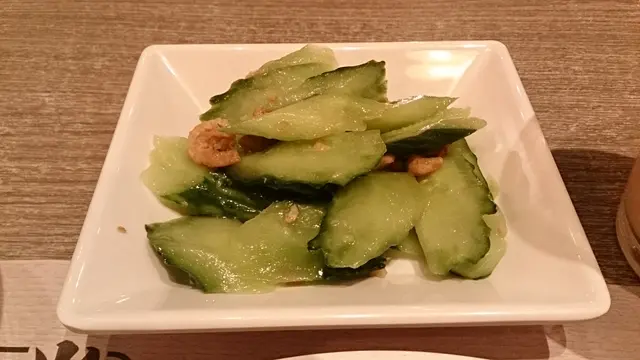 前菜：手拍青瓜