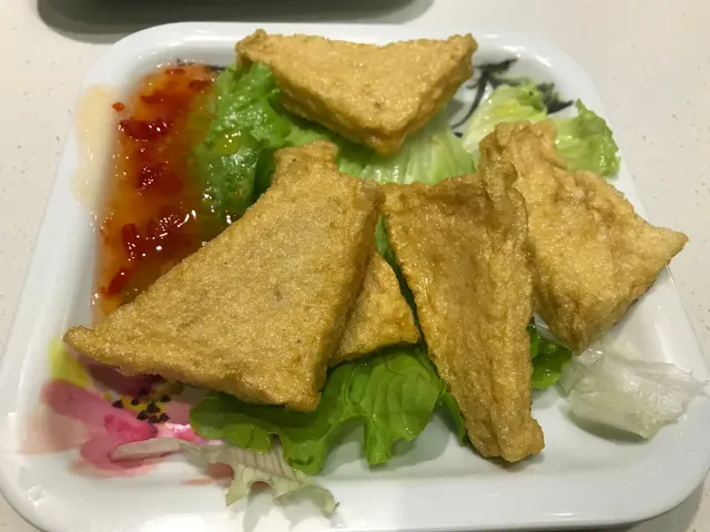 炸黃金魚角
