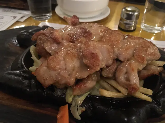 鐵板雞扒