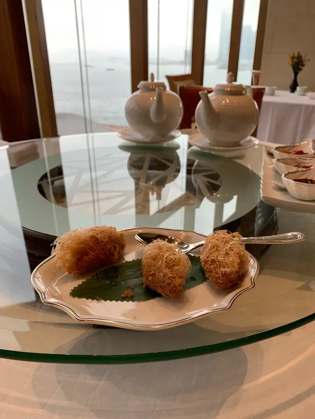 Deep fried taro pastry