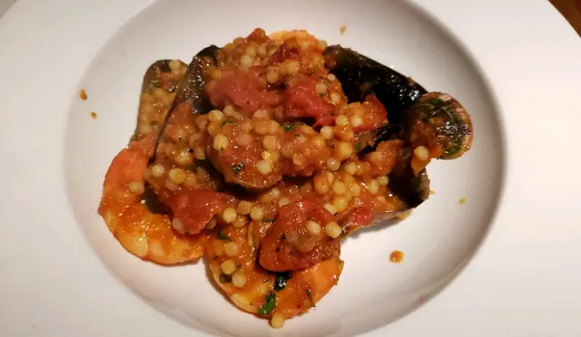 Fregola con Frutti di Mare