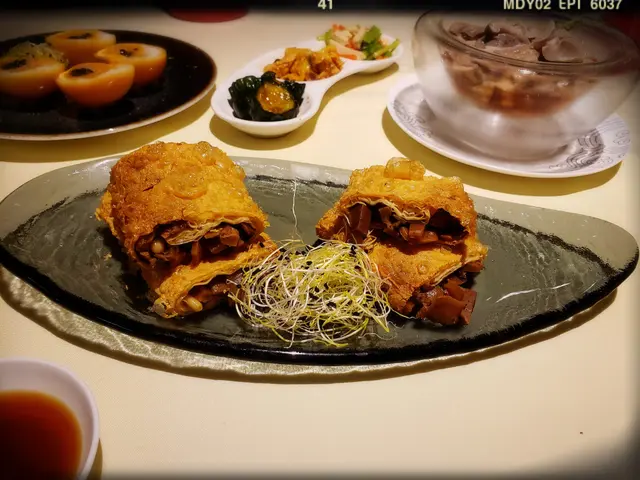 黑松露脆皮上素鵝（$108）